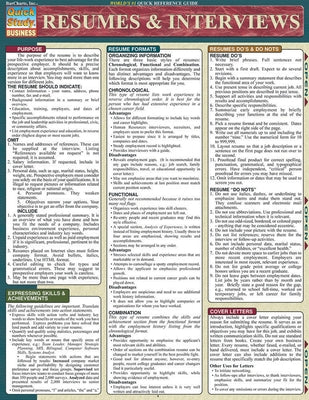 Resumes & Interviews by Chabon-Berger, Toby