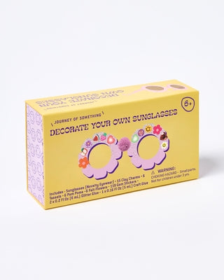 Decorate Your Own Flower Sunglasses Kit - DIY Kids' Craft Set - Kids Ages 5+ by Something, Journey Of