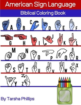 American Sign Language Biblical Coloring Book by Jackson, D'Metrius