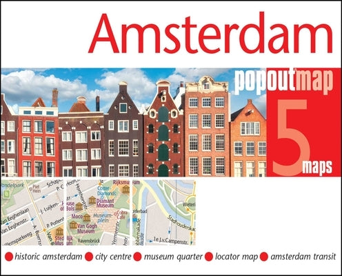 Amsterdam Popout Map by Popout Maps