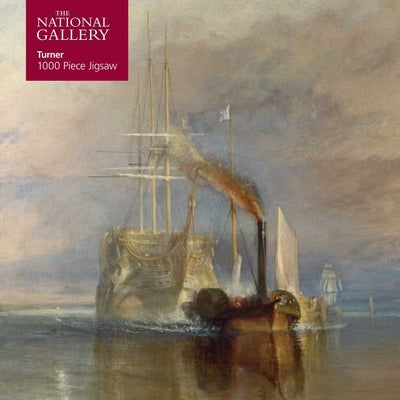 Adult Jigsaw Puzzle National Gallery Turner: Fighting Temeraire: 1000-Piece Jigsaw Puzzles by Flame Tree Studio