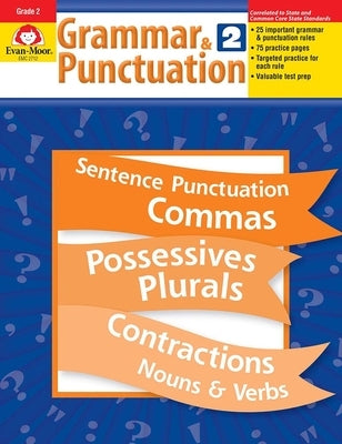 Grammar & Punctuation, Grade 2 Teacher Resource by Evan-Moor Corporation