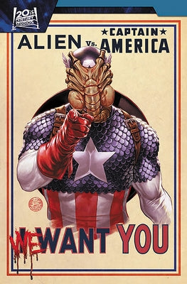 Alien vs. Captain America by Tieri, Frank
