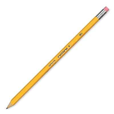 Dixon Oriole Pre-Sharpened Wooden Pencil, 2mm, #2 Soft Lead, Dozen (12886) by Dixon