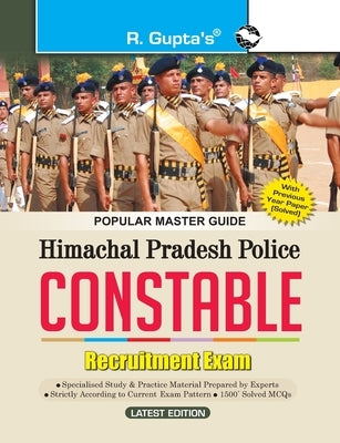 Himachal Pradesh Police Constable Recruitment Exam Guide by Board, Rph Editorial