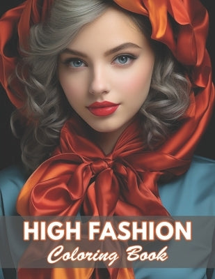 High Fashion Coloring Book: 100+ Coloring Pages for Relaxation and Stress Relief by Sh, Mode
