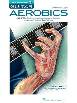 Guitar Aerobics: A 52-Week, One-Lick-Per-Day Workout Program for Developing, Improving & Maintaining Guitar Technique by Nelson, Troy