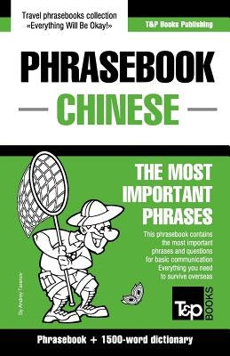 Phrasebook-Chinese phrasebook and 1500-word dictionary by Taranov, Andrey
