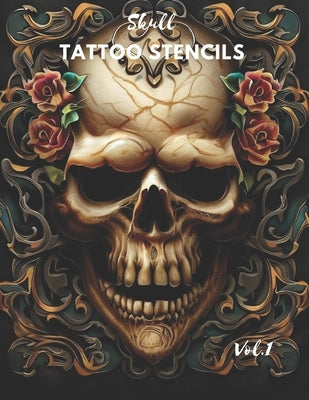 New school tattoo stencils.vol.1 skull by Cabello, Josu