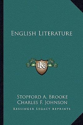 English Literature by Brooke, Stopford A.