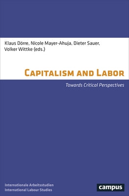 Capitalism and Labor: Towards Critical Perspectives by Dörre, Klaus