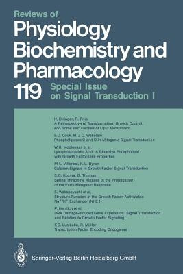 Reviews of Physiology, Biochemistry and Pharmacology: Volume: 119 by Blaustein, M. P.