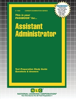 Assistant Administrator by Passbooks