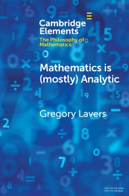 Mathematics is (mostly) Analytic by Lavers, Gregory