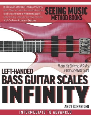 Left-Handed Bass Guitar Scales Infinity: Master the Universe of Scales In Every Style and Genre by Schneider, Andy