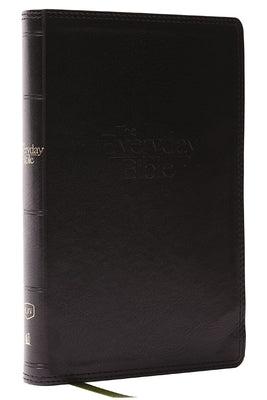 Kjv, the Everyday Bible, Leathersoft, Black, Red Letter, Comfort Print: 365 Daily Readings Through the Whole Bible by 