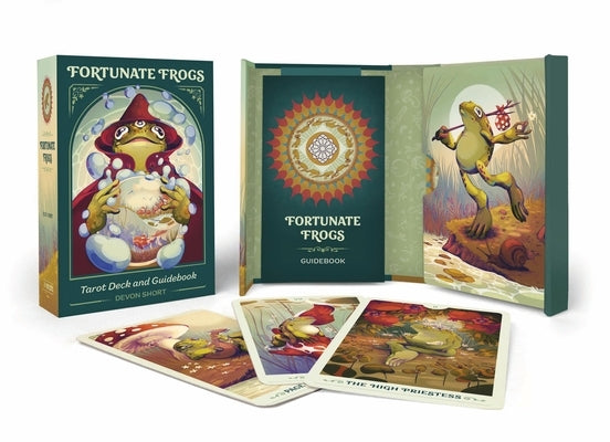 Fortunate Frogs: Tarot Deck and Guidebook by Short, Devon