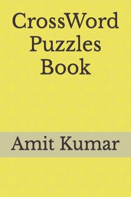 CrossWord Puzzles Book by Kumar, Amit