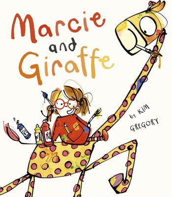 Marcie and Giraffe by Gregory, Kim