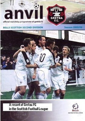 Anvil - A record of Gretna FC in the Scottish Football League by Tait, Jon