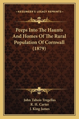 Peeps Into The Haunts And Homes Of The Rural Population Of Cornwall (1879) by Tregellas, John Tabois