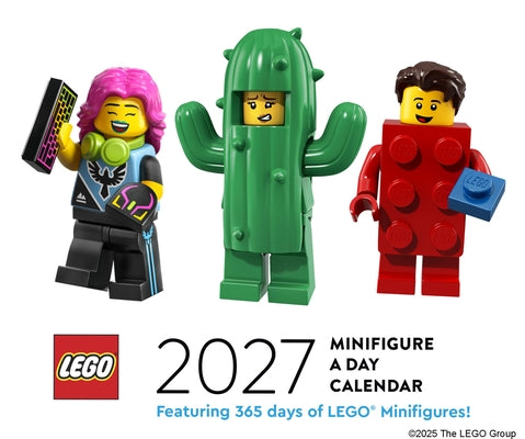 Lego Minifigure a Day 2027 Daily Calendar by Lego