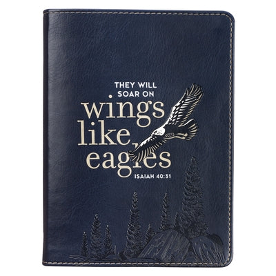 Journal Handy Wings Like Eagles Isaiah 40:31 by Christian Art Gifts