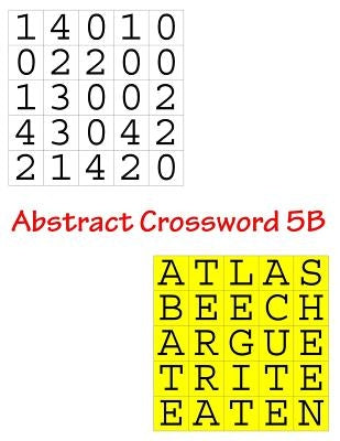 Abstract Crossword 5B by Gurtowski, Francis