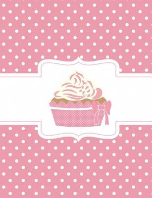 Pink Polka Dot Cupcake Composition Notebook: 4x4 Quad Rule Graph Paper, 202 Pages, (7.44 X 9.69) by Slo Treasures