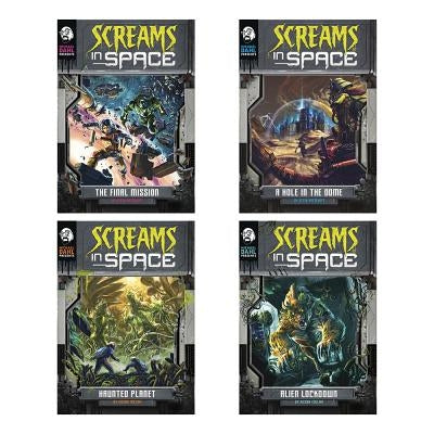 Michael Dahl Presents: Screams in Space 4D by Brezenoff, Steve