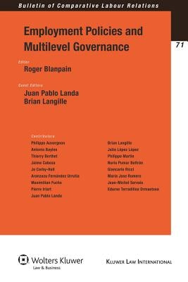 Employment Policies and Multilevel Governance by Blanpain, Roger