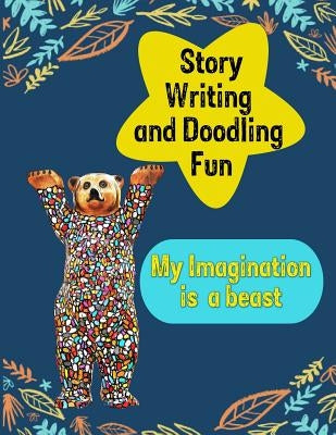 Story writing and doodling fun: Sketch book, drawing tablet, activity book by Qwyl, Abigail