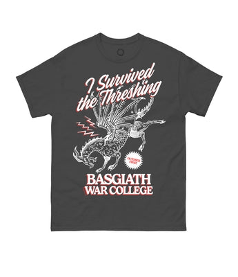 Fourth Wing: I Survived the Threshing Unisex T-Shirt Large by Out of Print