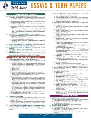 Essays & Term Papers by Editors of Rea