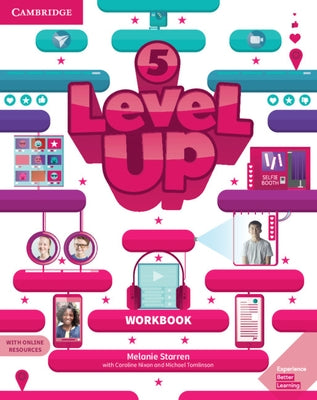 Level Up Level 5 Workbook with Online Resources and My Home Booklet by Starren, Melanie