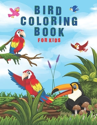 Birds Coloring Book For Kids: A Very Beautiful Bird Lovers Coloring Activity Book For Stress Relieving and Relaxation Fantastic Drawing of Birds for by Press, Tamm