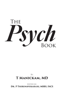 The Psych Book by Manickam, Thirunavukarasu