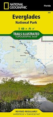 Everglades National Park Map by National Geographic Maps