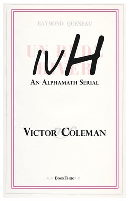 Ivh: An Alphamath Serial by Coleman, Victor