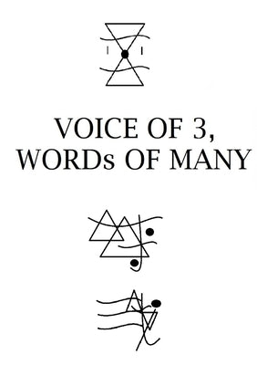 VOICE OF 3, WORDs OF MANY by Newell, Jemma