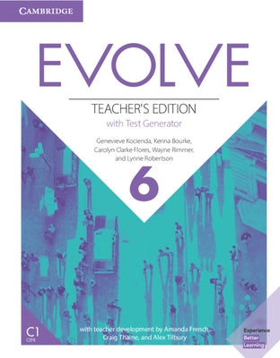 Evolve Level 6 Teacher's Edition with Test Generator by Kocienda, Genevieve