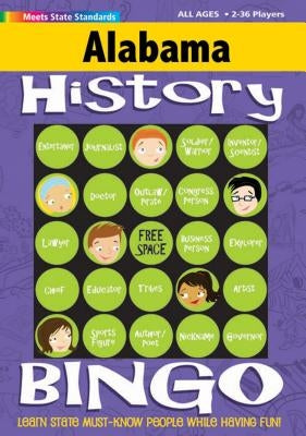 Alabama History Bingo Game by Gallopade International