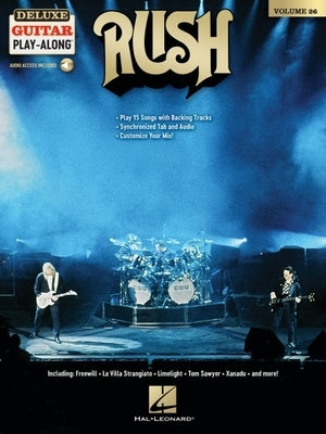 Rush - Deluxe Guitar Play-Along Volume 26: Play 15 Songs with Backing Tracks by Rush
