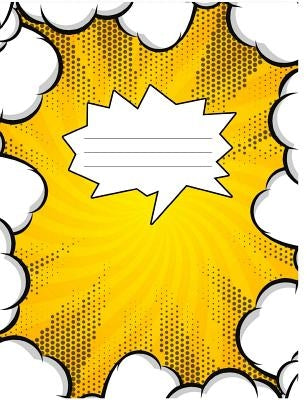 Clouds Comic Storyboard Book by Books, Darkbloom