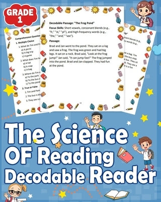 The Science of Reading: Decodable Reader for 1st Grade: Engaging Phonics-Based Stories to Build Early Literacy Skills - A Decodable Reader for 1st Gra by Helge, Martin