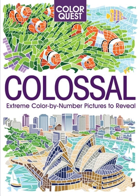Color Quest: Colossal: The Ultimate Color-By-Number Challenge by Webster, Joanna