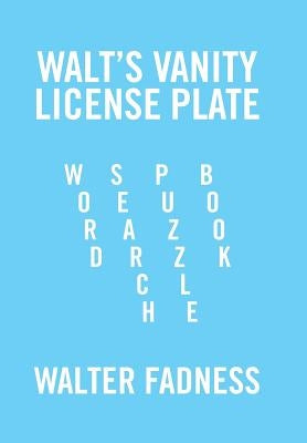 Walt's Vanity License Plate: Word Search Puzzle Book by Fadness, Walter