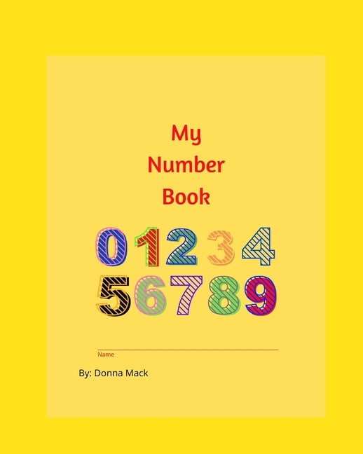 My Number Book by Mack, Donna