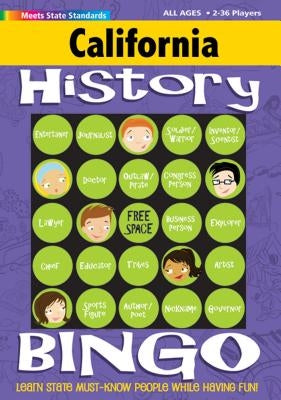 California History Bingo Game! by Gallopade International