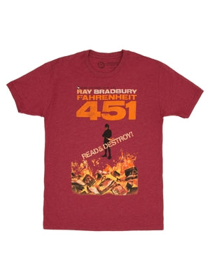 Fahrenheit 451 Unisex T-Shirt Small by Out of Print